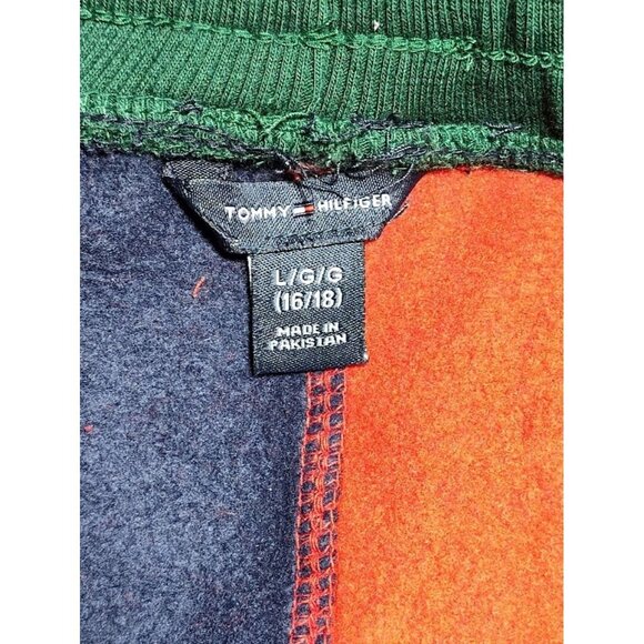 Tommy Hilfiger Boys Colorblock Sweatpants Large - Picture 5 of 6